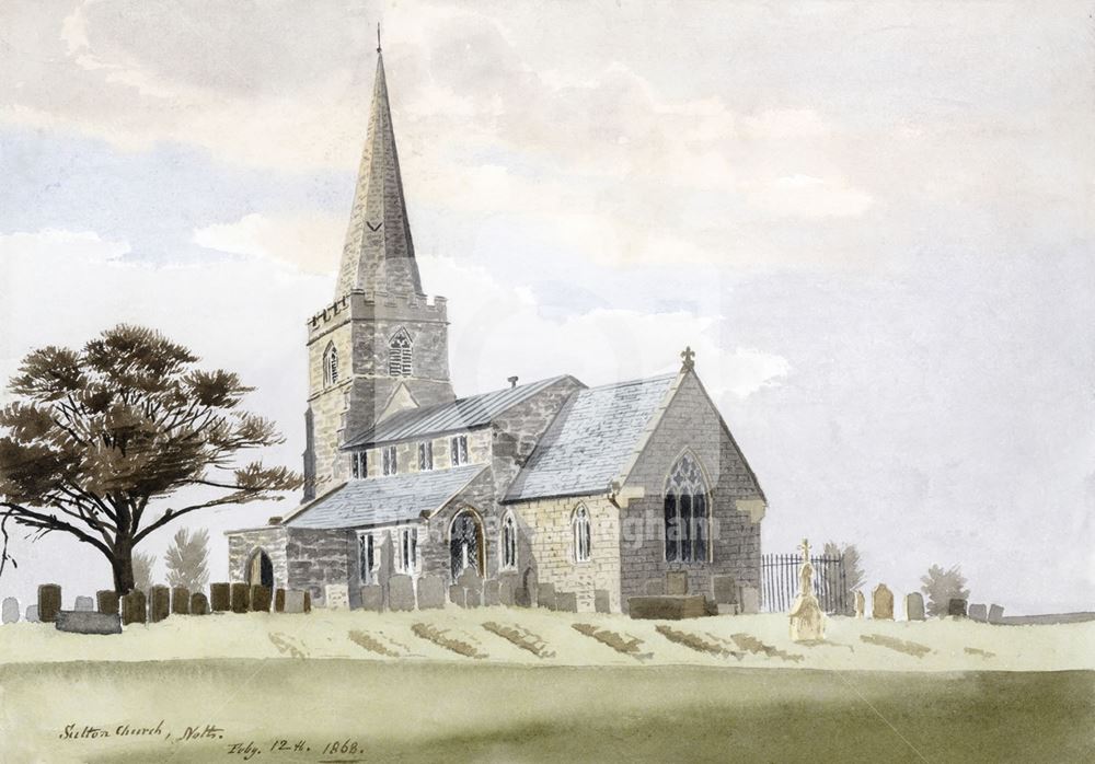 St. Mary Magdalene Church, Lammas Road, Sutton in Ashfield, 1868