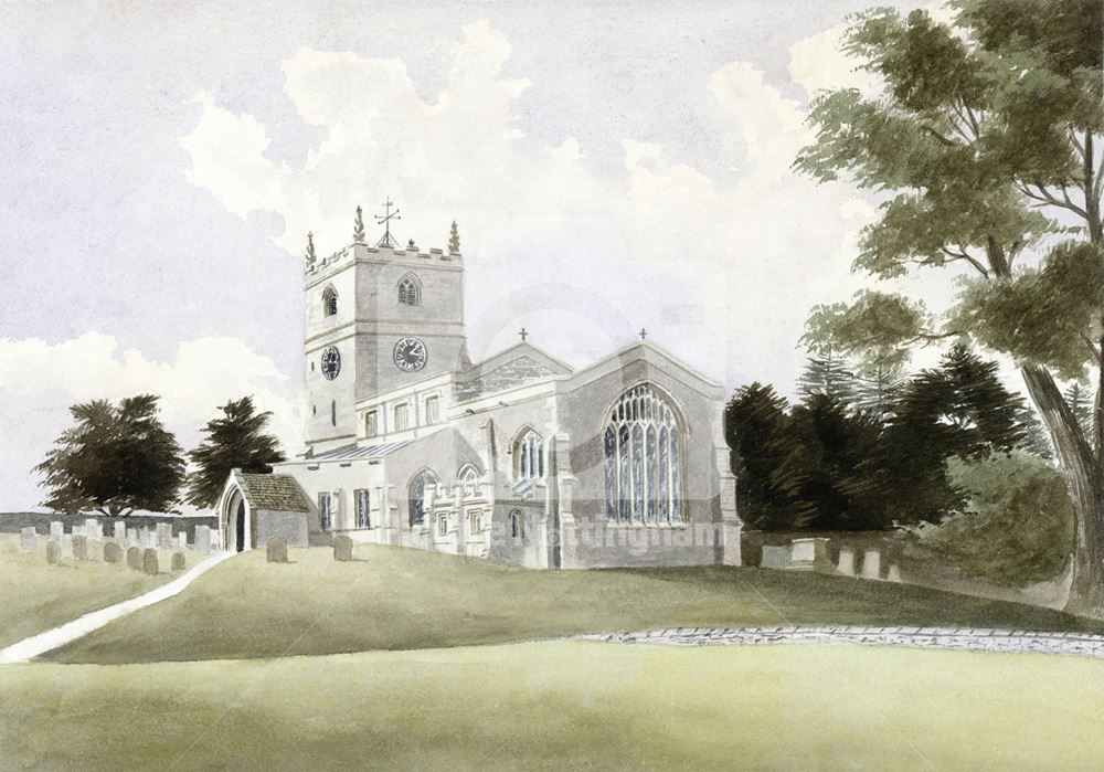 St Peter and St Paul's Church, Church Road, Warsop, 1868