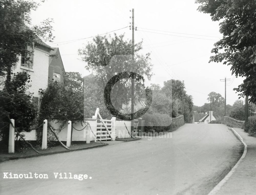 Main Street, Kinoulton, c 1960s ?