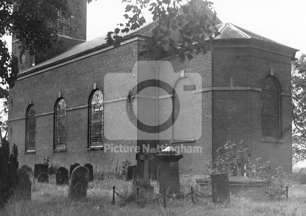 St Luke's Church, Kinoulton, c 1960s?