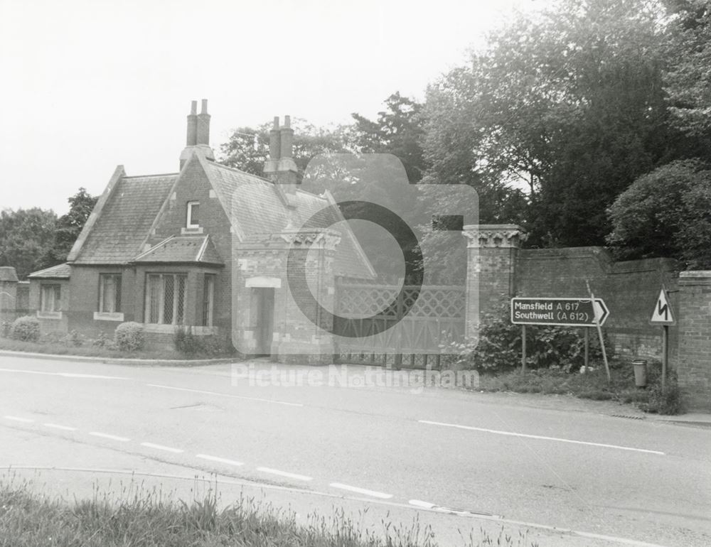 Entrance Lodge and Gateway to Kelham Hall, Kelham, 1979