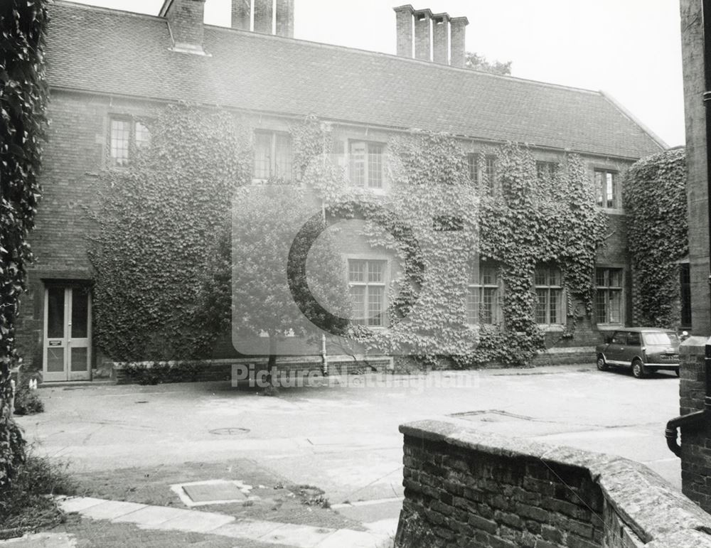 Hunting Lodge From Quadrangle, Kelham Hall, Kelham, 1979