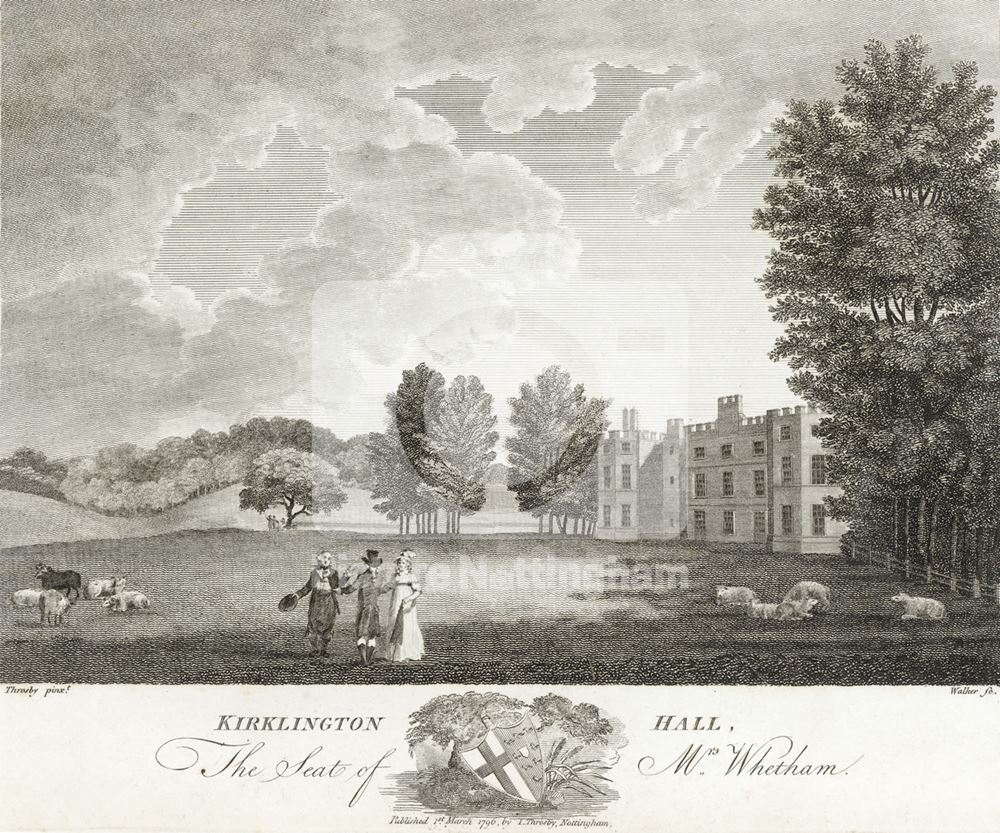 Kirklington Hall, 1796