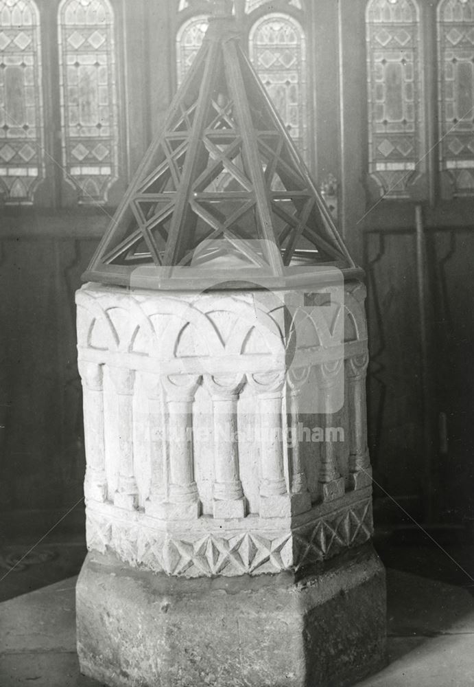 St Swithin's Church, Kirklington, 1949