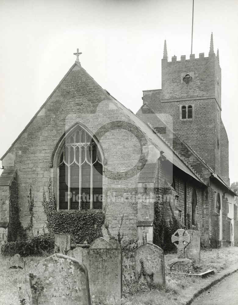 St Swithin's Church, Kirklington, 1949