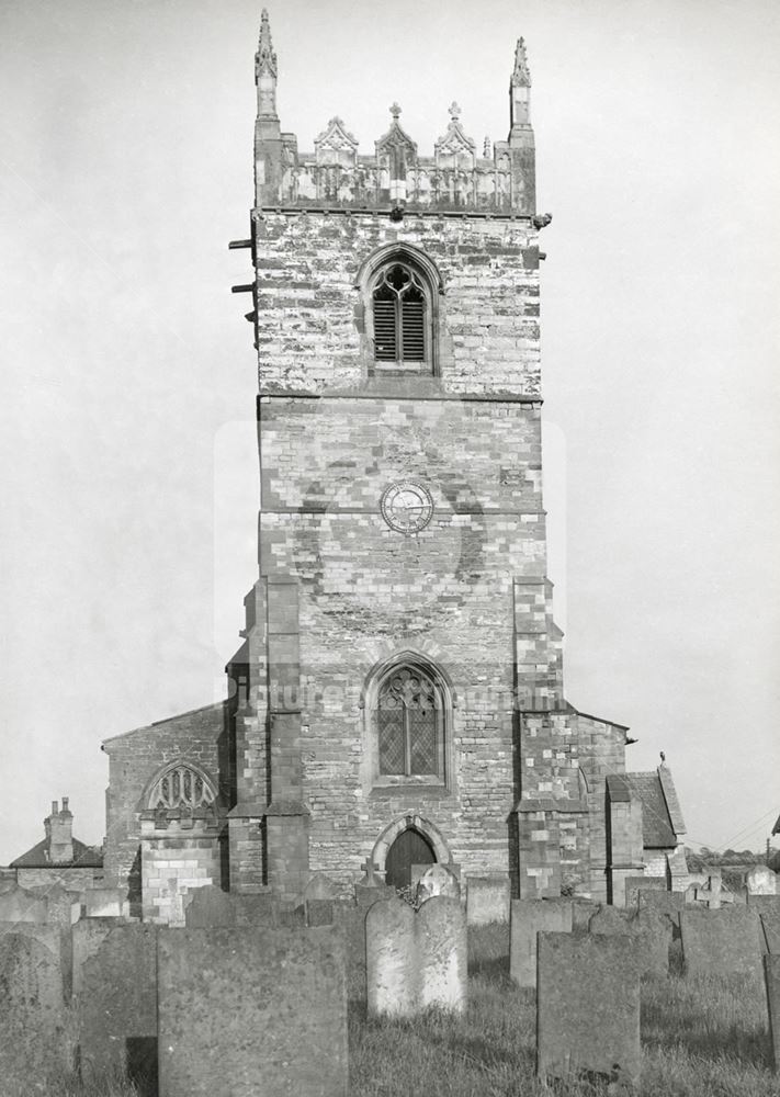 St Bartholomew's Church, Kneesall, 1950