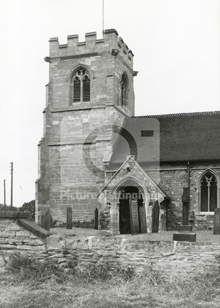 St Helen's Church, Kneeton, c 1975 ?