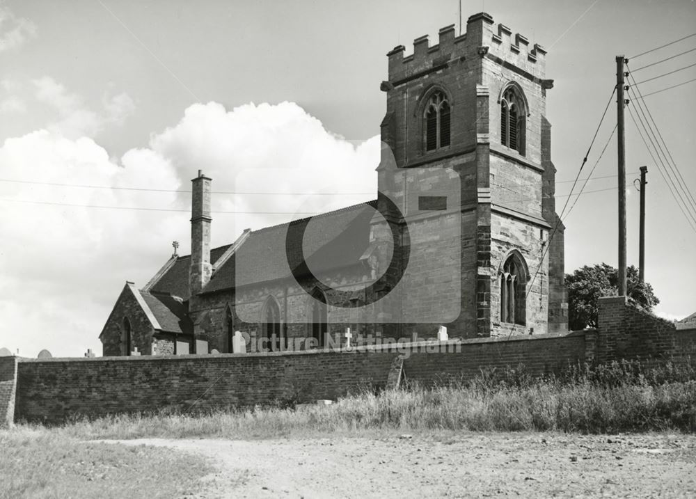 St Helen's Church, Kneeton, c 1975 ?