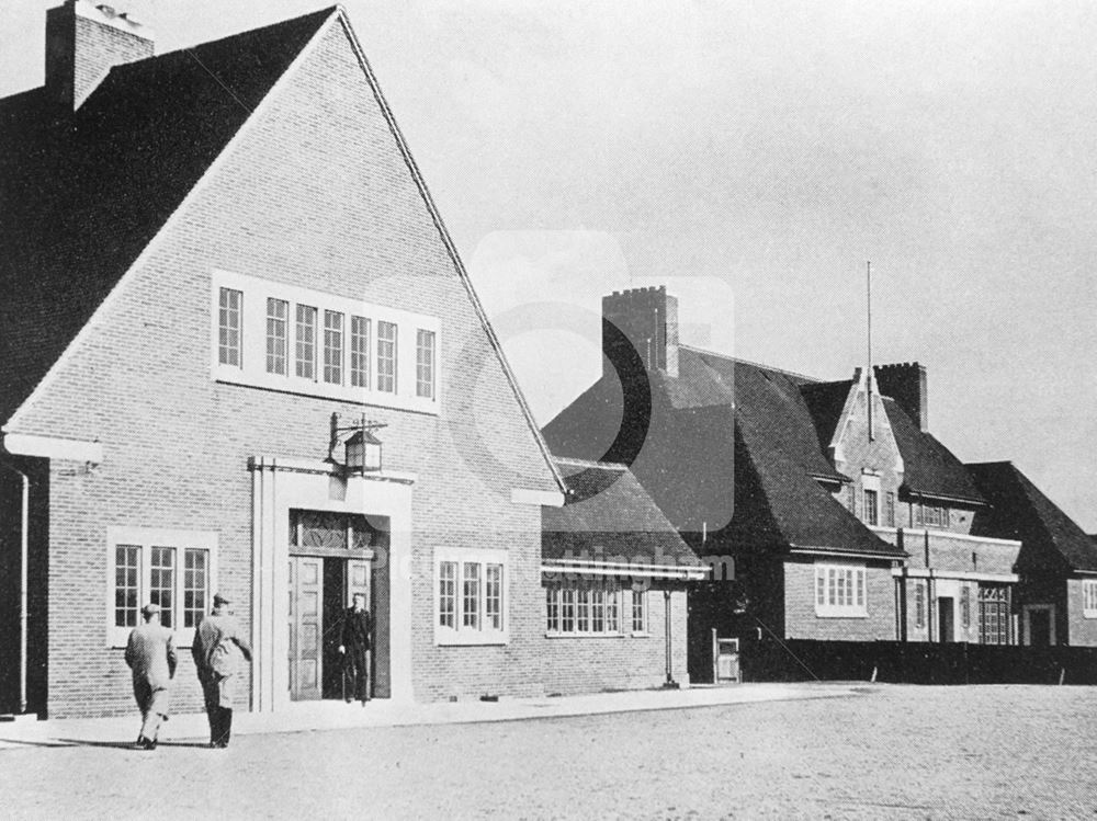 Drill Hall and Institute, Clipstone, c 1920 ?