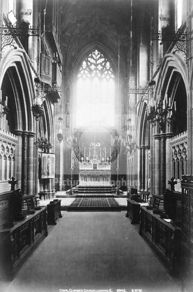 Clumber Church, Clumber Park, c 1930