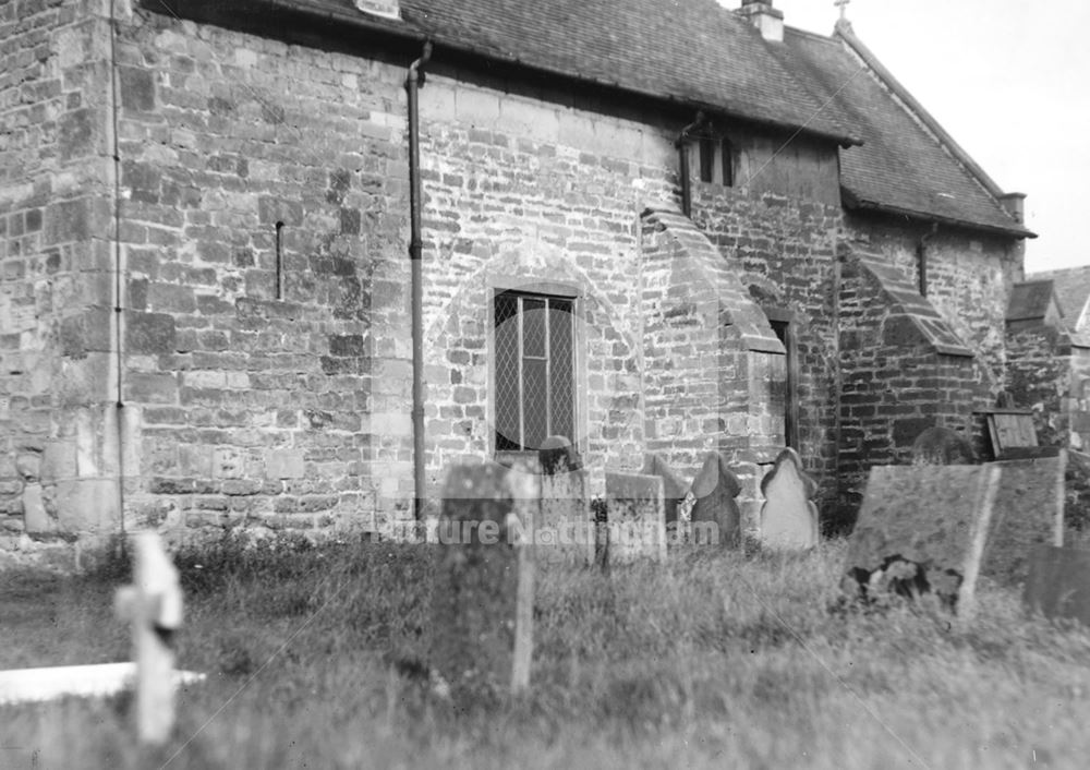 St Giles's Church, Main Street, Edingley, c 1955 ?