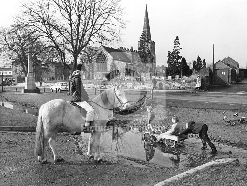 St Mary's Church, Main Street, East Leake, 1973