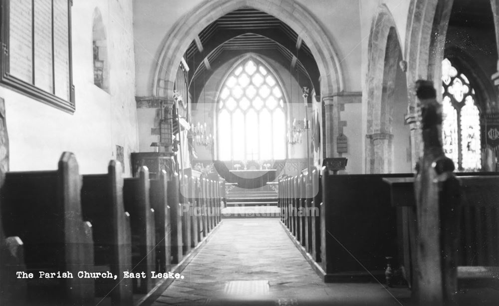 St Mary's Church, East Leake, c 1955