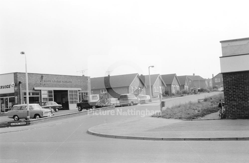 East Leake Garage, Main Street, East Leake, 1969-70