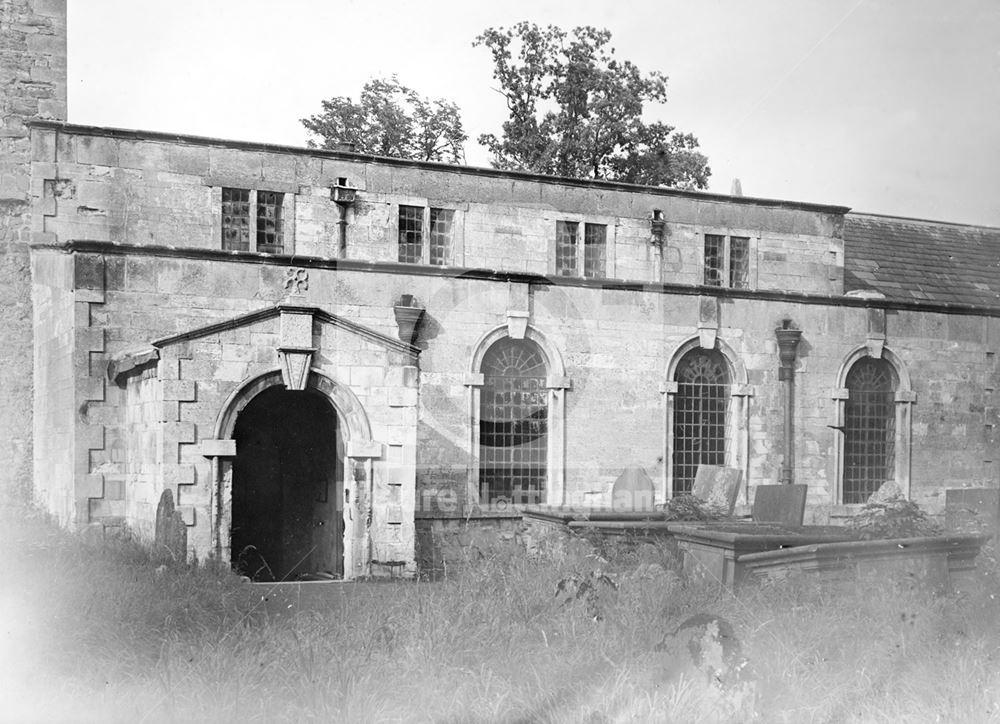 St Oswald's Church, Church Lane, East Stoke, c 1910 ?