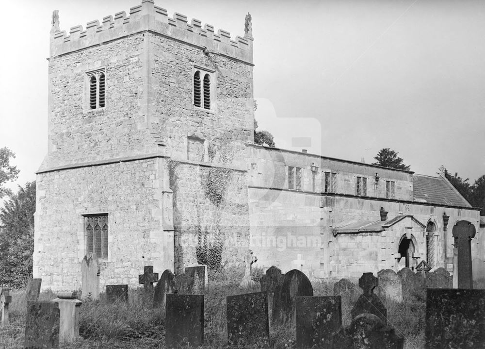 St Oswald's Church, Church Lane, East Stoke, c 1910 ?