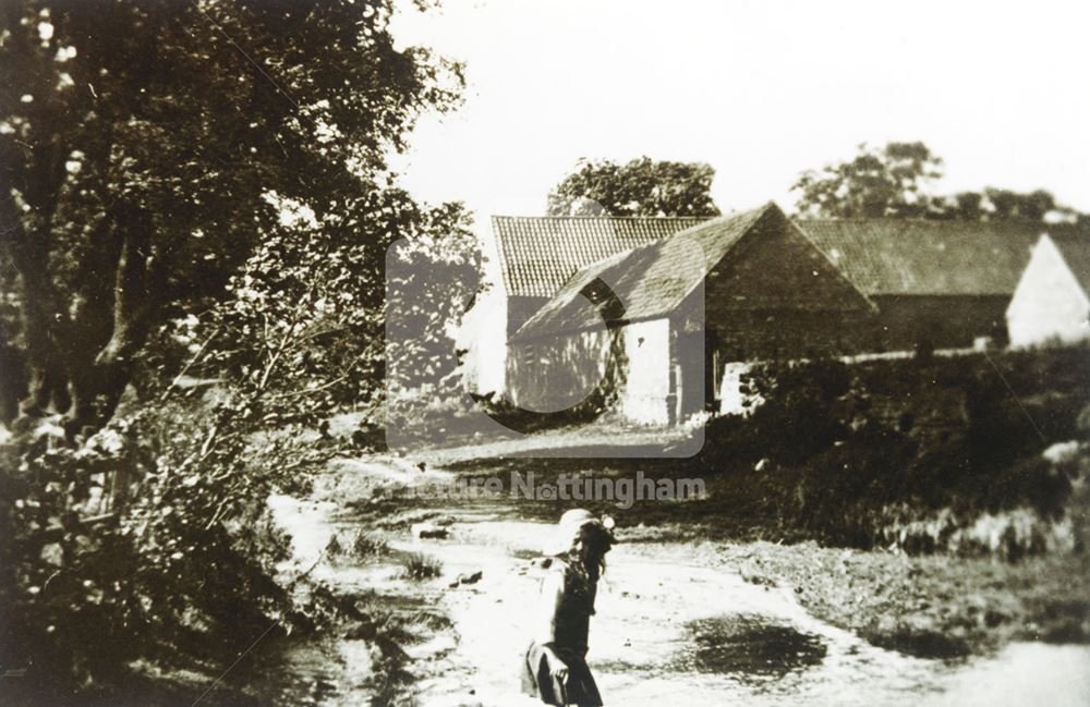 Felley Mill and Beck, Eastwood, 1923