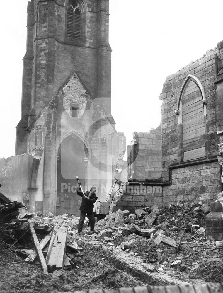 St Mary's Church, Church Street, Eastwood, 1965