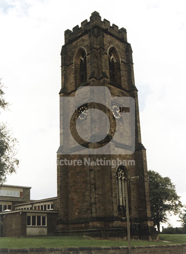 St Mary's Church, Church Street, Eastwood, c 1985