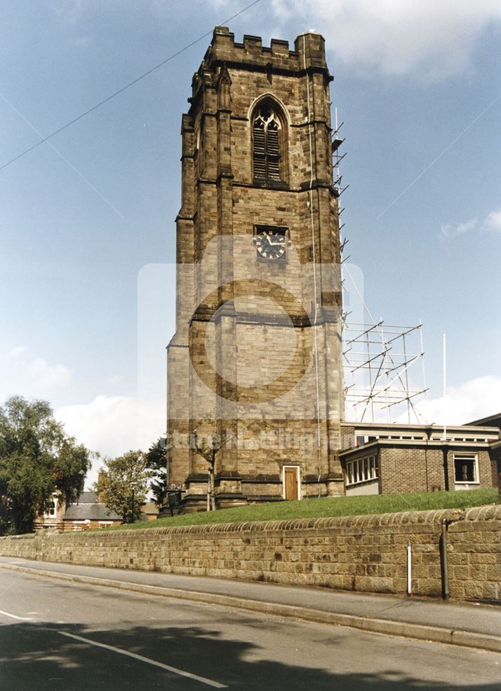 St Mary's Church, Church Street, Eastwood, c 1985