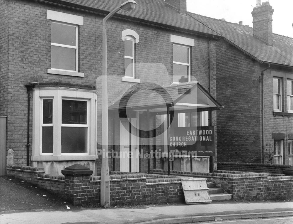 Congregational Church, Alexander Street, Eastwood, 1972