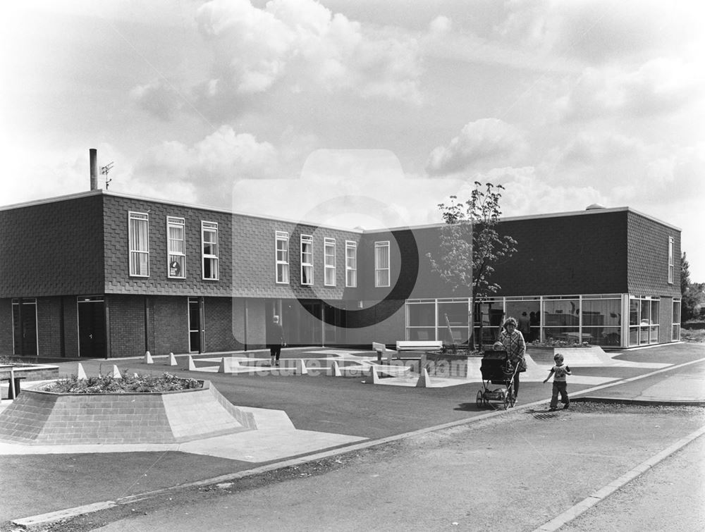 Library, Nottingham Road, Eastwood, 1975