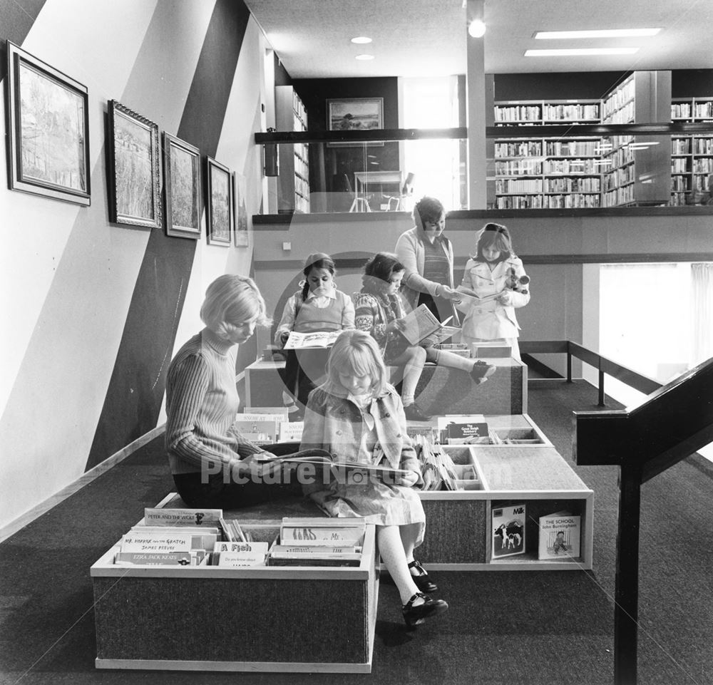 Library, Nottingham Road, Eastwood, 1975