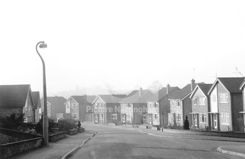 Wolds Drive, Keyworth, 1969-70