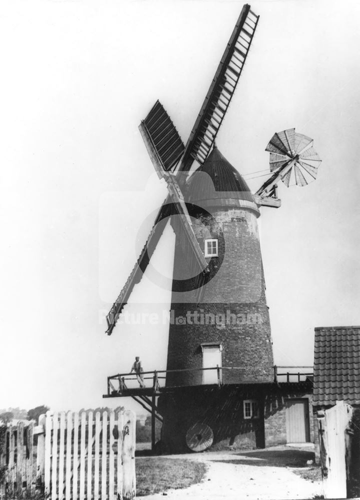 Windmill, Windmill Hill, Wysall Road, Keyworth, c 1920