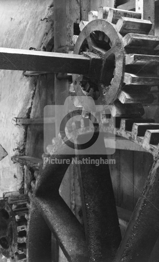 Windmill Interior, Windmill Hill, Wysall Road, Keyworth, 1942?