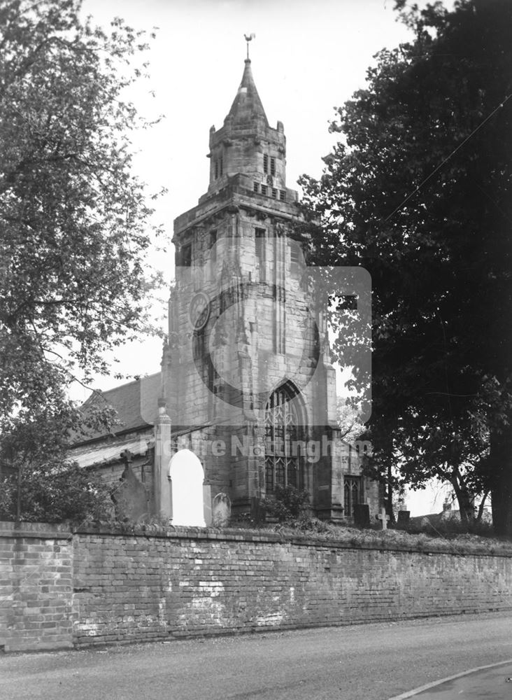 St Mary Magdalene Church, Nottingham Road, Keyworth, c 1965