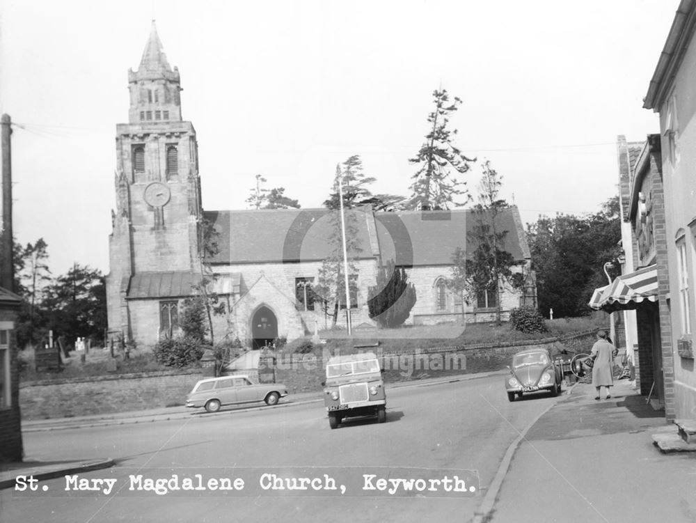 St Mary Magdalene Church, Nottingham Road, Keyworth, c 1965