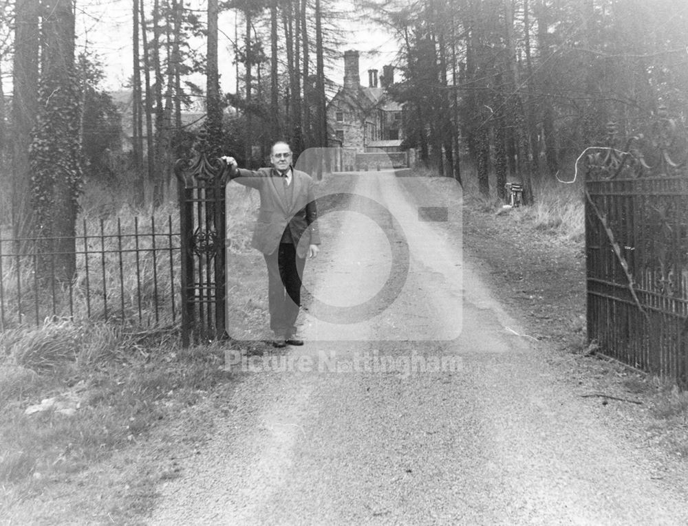 East Entrance, Kingston Hall, Kingston on Soar, 1978