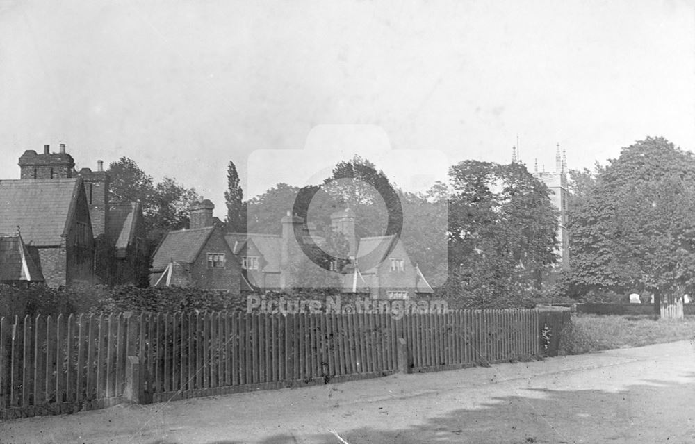 Village Scene, Kingston on Soar, c 1920