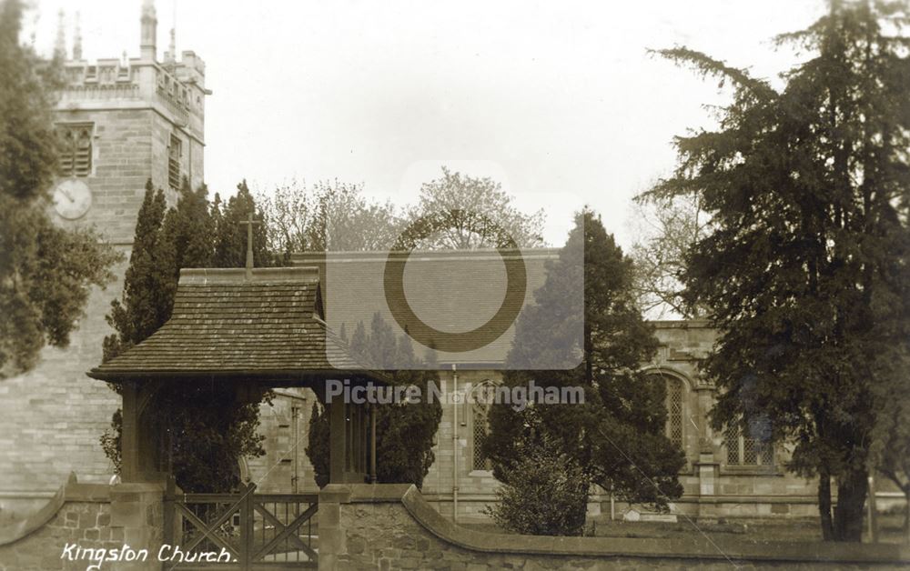 St Winifred's Church, Kingston on Soar, c 1920