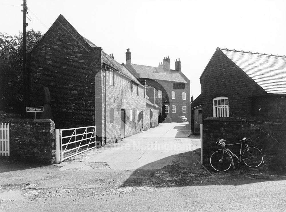 Manor Farm, Kegworth Road, Kingston on Soar, 1977