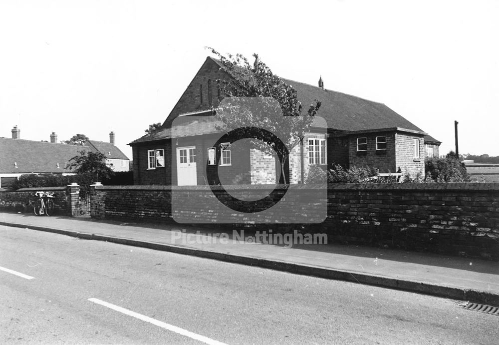 Village Hall, Main Street, Kingston on Soar, 1977