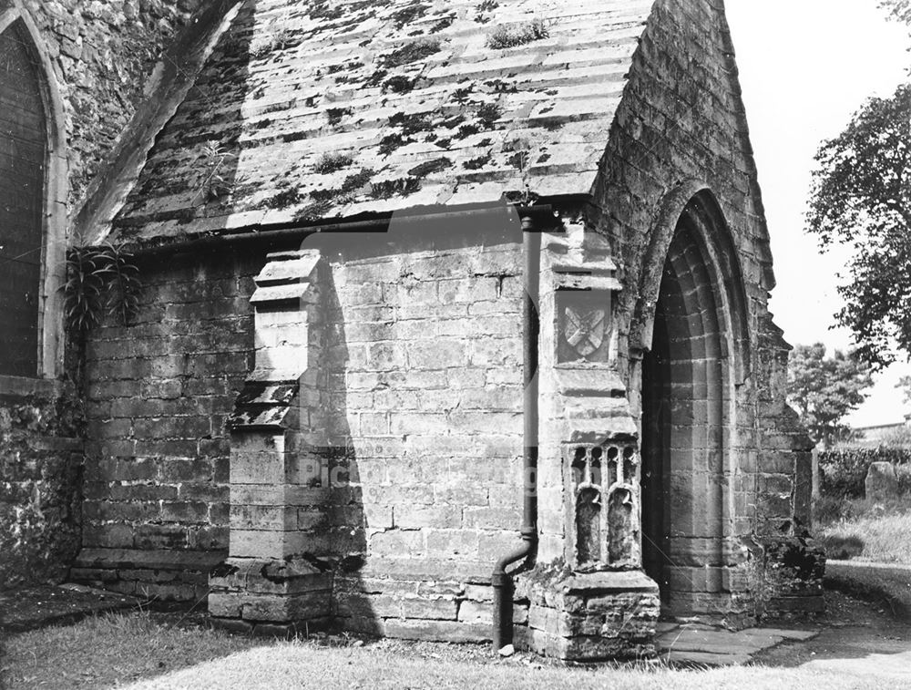 St Michael and All Angels Church, Church Lane, Linby, c 1960