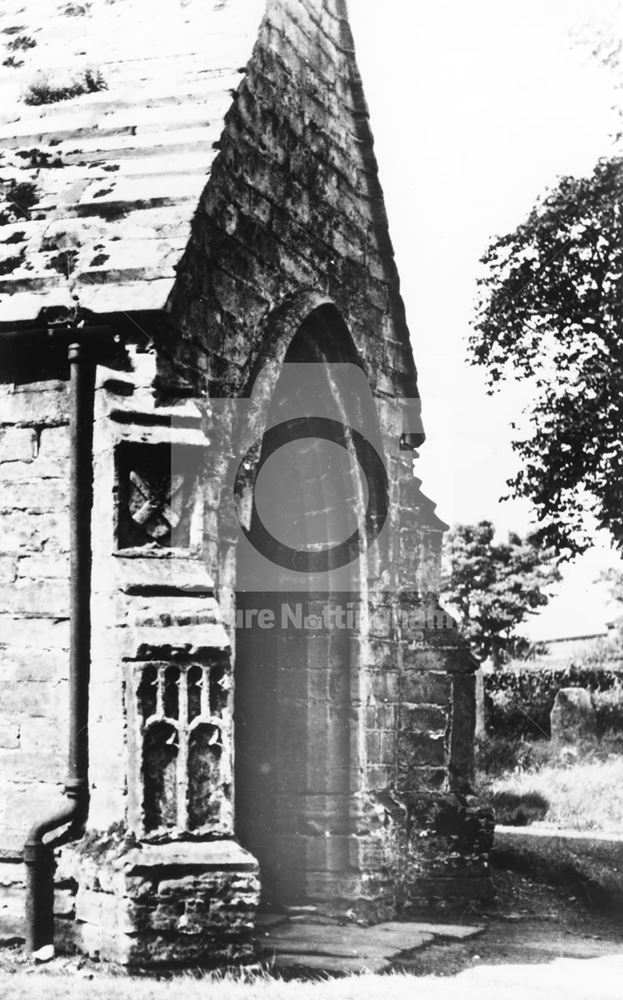 St Michael and All Angels Church, Church Lane, Linby, c 1960