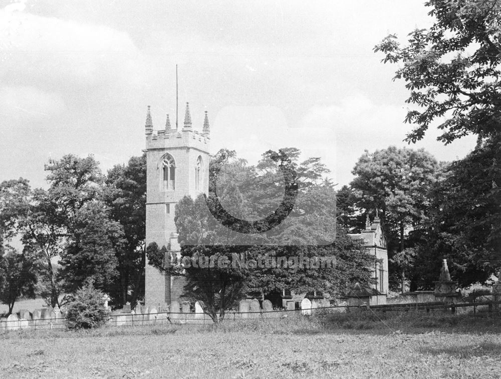 St James' Church, Papplewick, c 1960