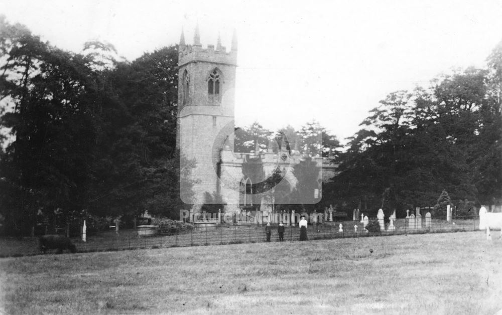 St James' Church, Papplewick, c 1912