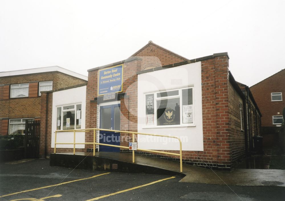 Community Centre, Burton Road, Carlton, 1999