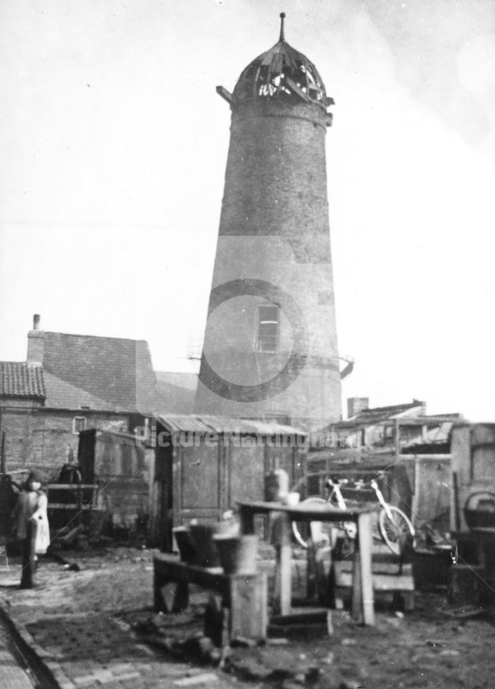 Windmill, Carlton Hill, Carlton, 1924