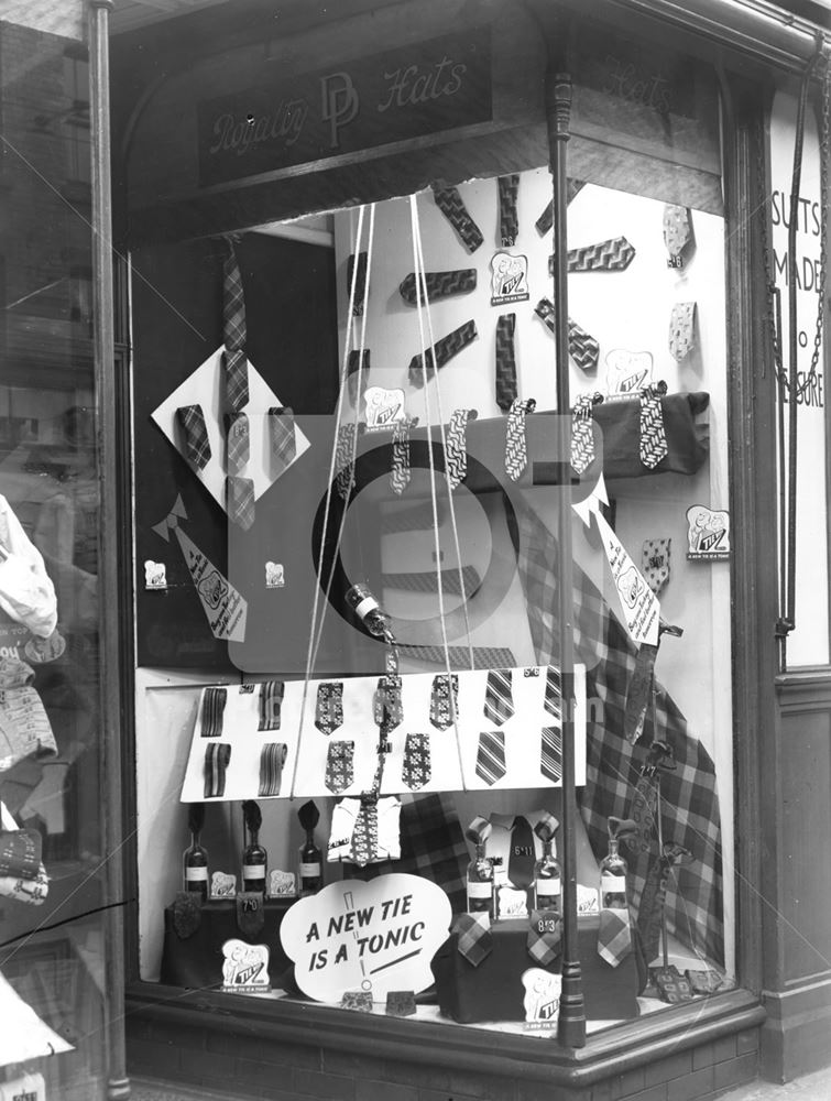 Shop Window, Arkwright Street, Meadows, Nottingham, c 1960 ?