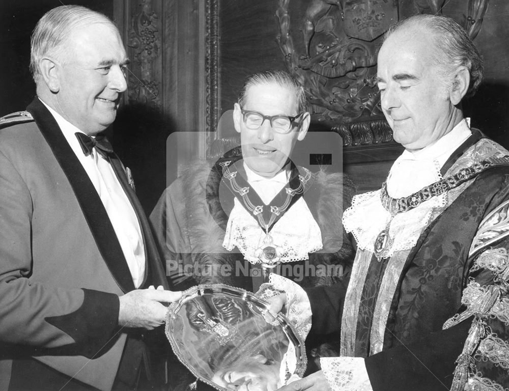 Presentation to Brig J Smith, 1973