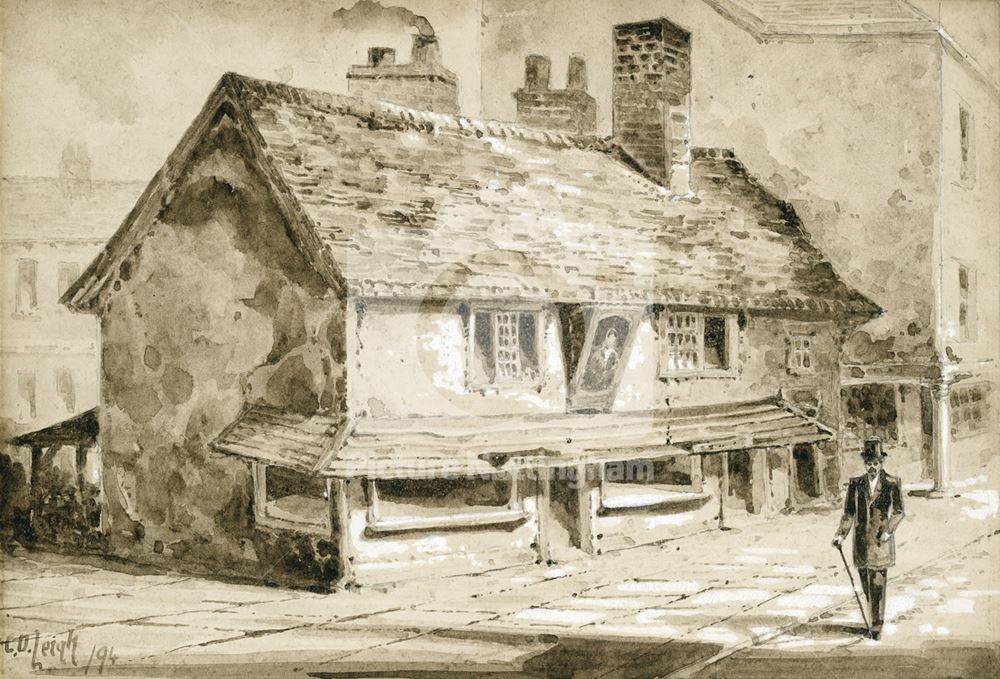 Kirke White Tavern, Cheapside, Nottingham, 1894