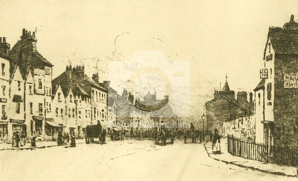 Upper Parliament Street, Nottingham, c 1890