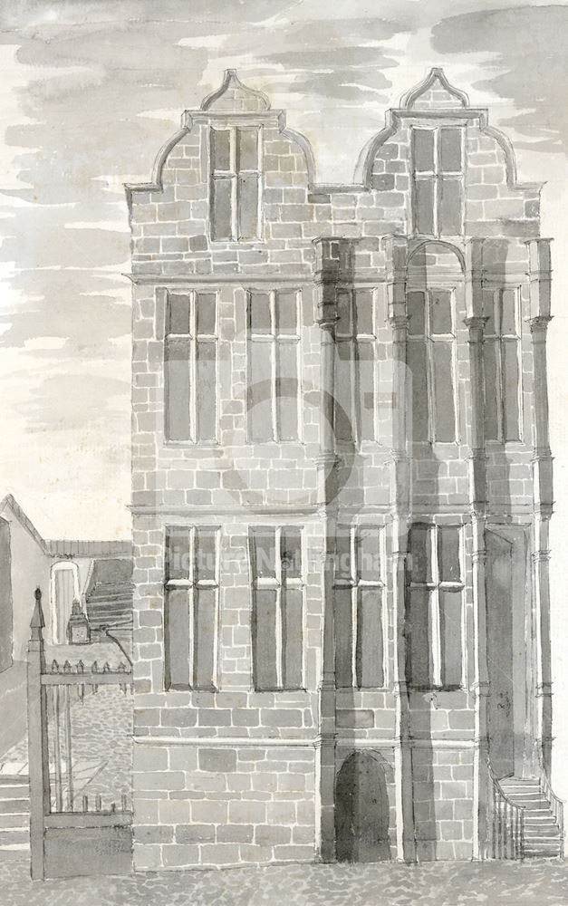 Thurland Hall, Pelham Street, Nottingham, 1750