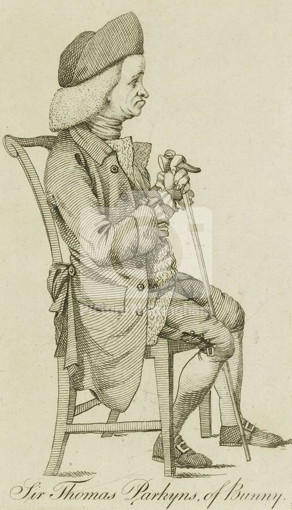 Sir Thomas Parkyns of Bunny, c 1730 ?