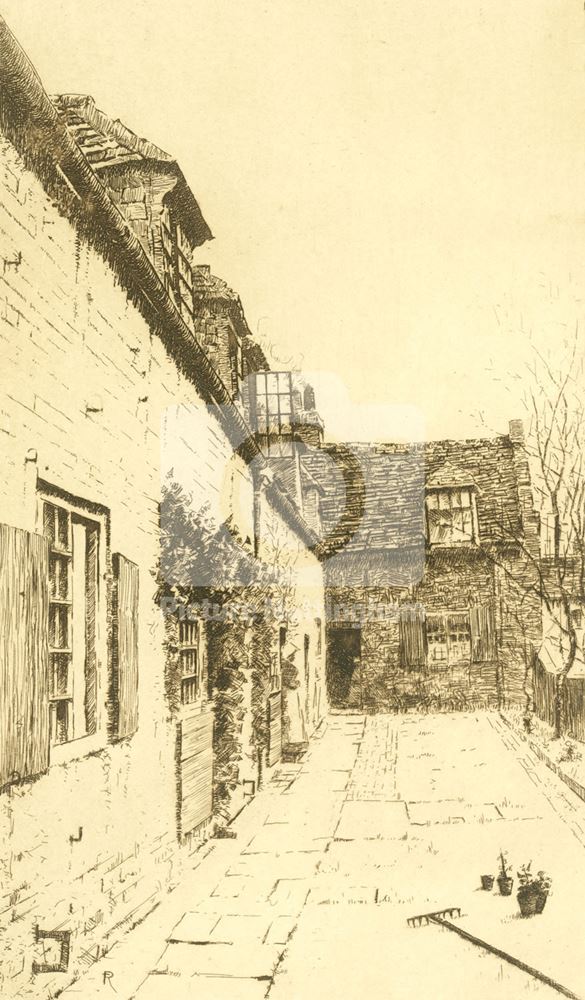 Jessamine Cottages, Castle Road, Nottingham, c 1900